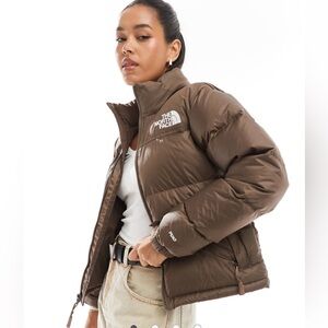 The North Face 1996 Retro Nuptse down puffer jacket in smokey brown